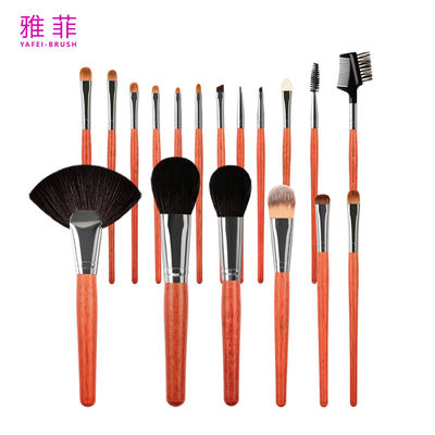 152A124218 プレミアム プロフェッショナル 18pcs メイクブラシセット 収納袋付き